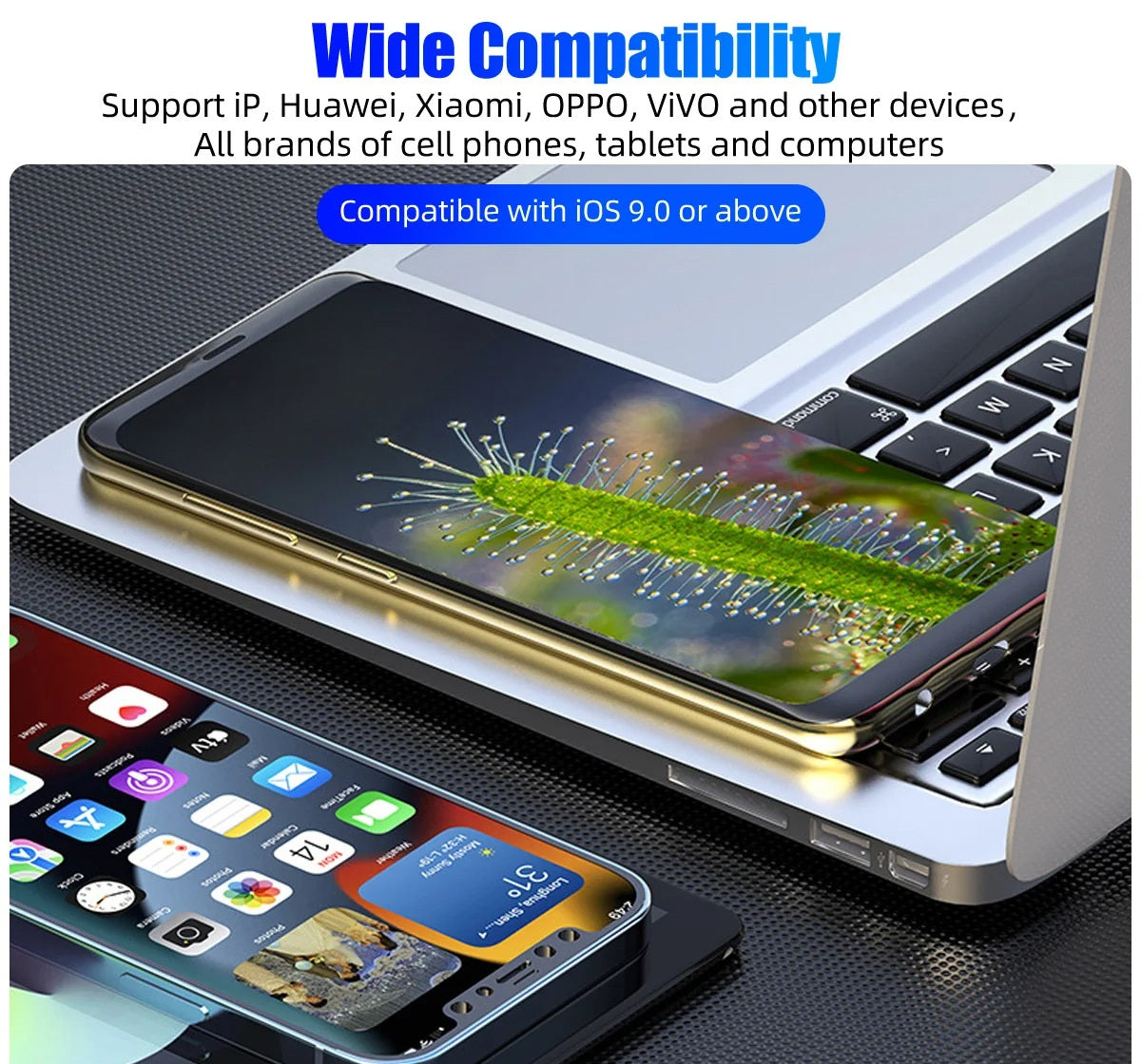 # 4-in-1 Multifunctional Metal Card Reader