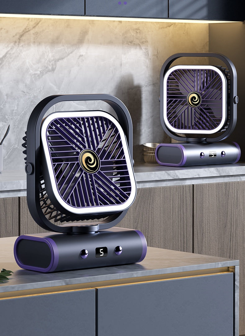 # USB Rechargeable Portable Circulating Fan