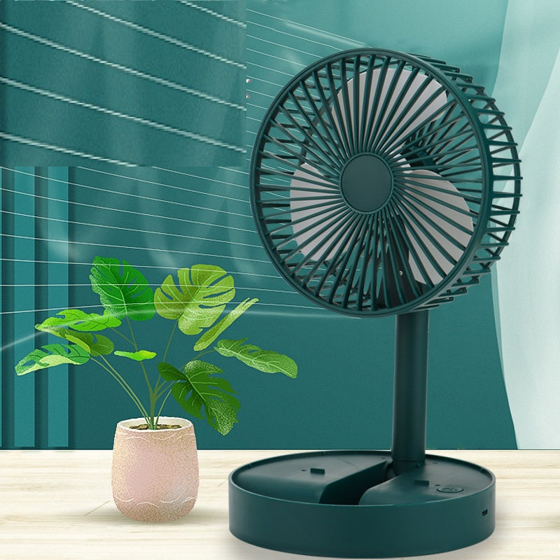 # Multifunctional Folding Telescopic Desktop Fan