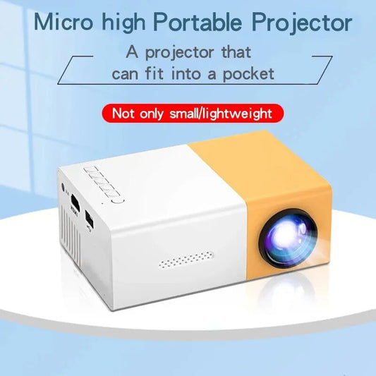 **YG300 HD Home Mini Projector | LED Portable Projector**