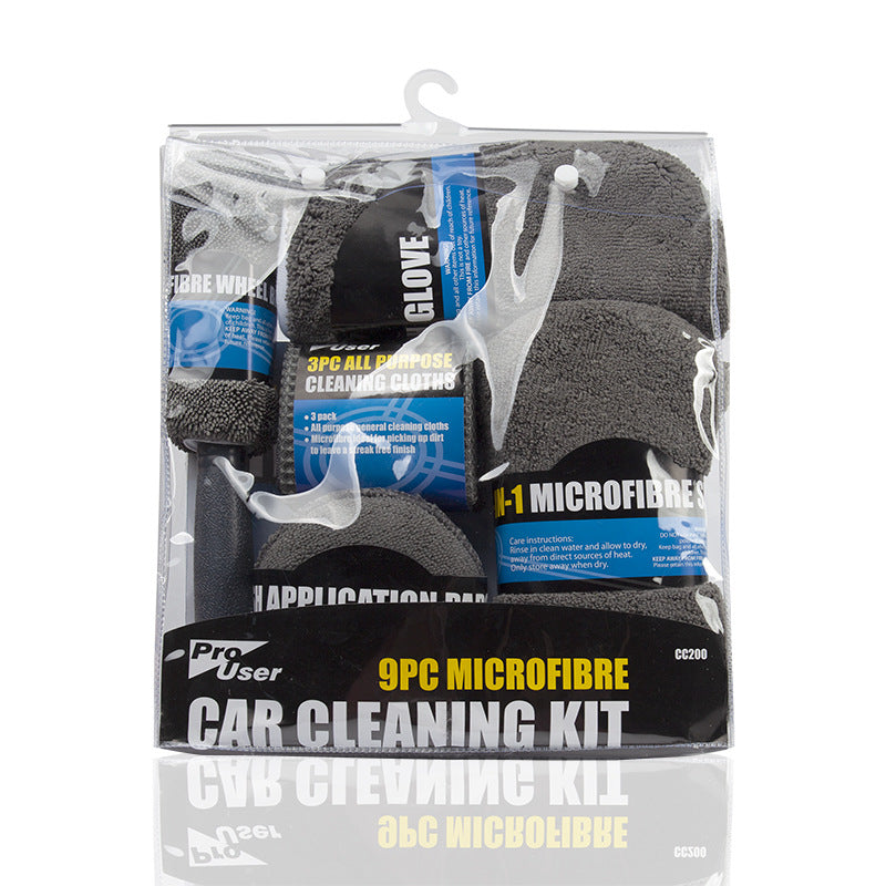 **9-Piece Car Wash Tool Set**