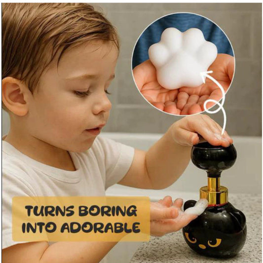 # Cat Paw Shaped Foam Soap Dispenser