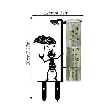 # Metal Outdoor Rain Gauge