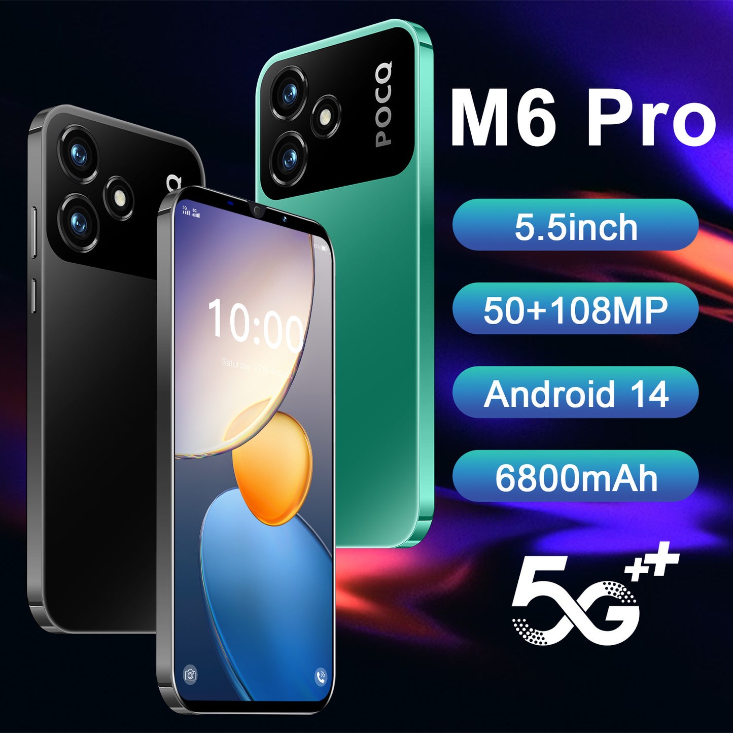 **M6Pro 5.5-inch smart Android phone**