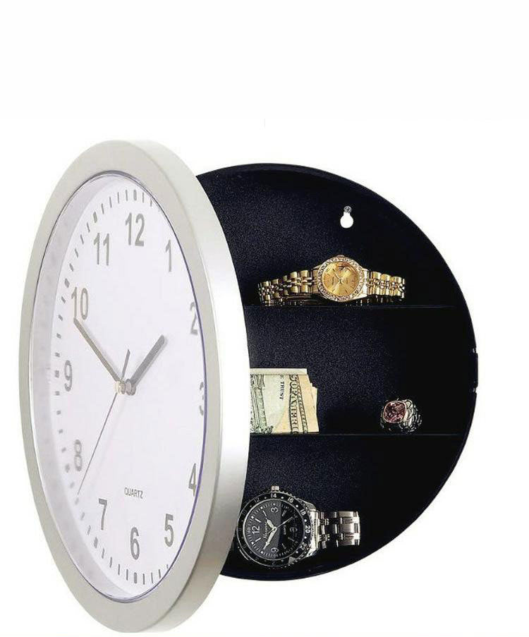 **clock safe clock safe jewelry storage box**