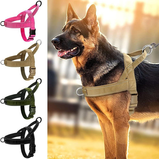 **Upgraded Tactical Dog Harness (Explosion-Proof Dog Collar)**