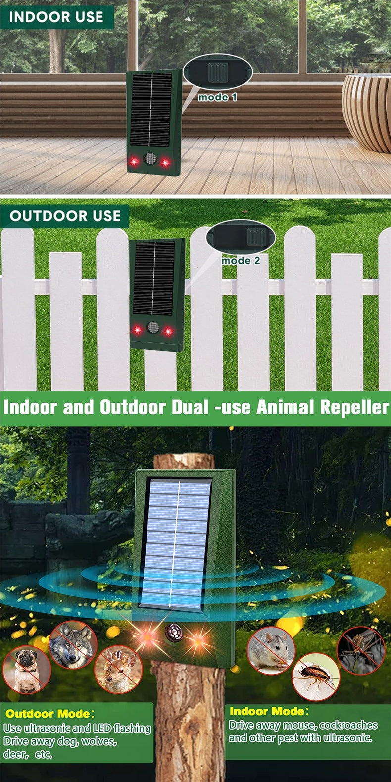 Outdoor Bird Repeller