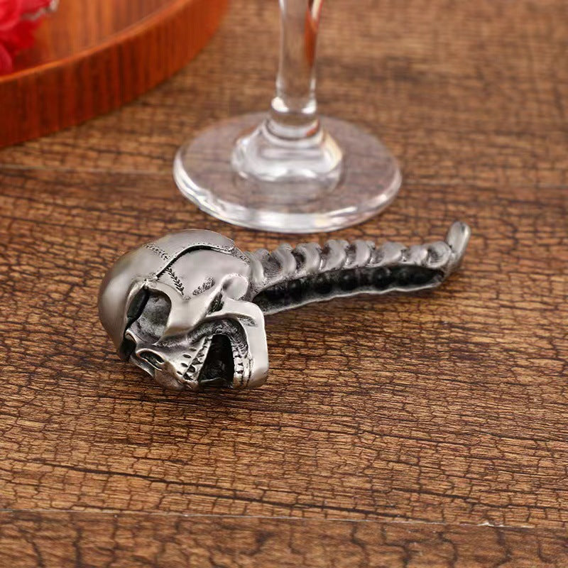 **Alloy skull bottle opener**