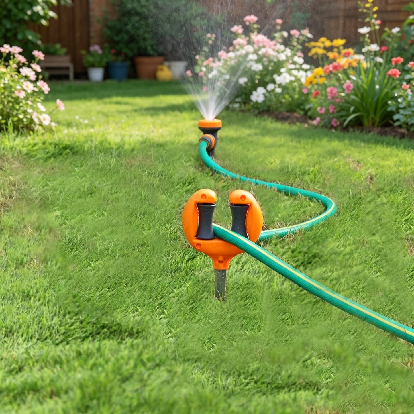 # Garden Water Hose Organizer