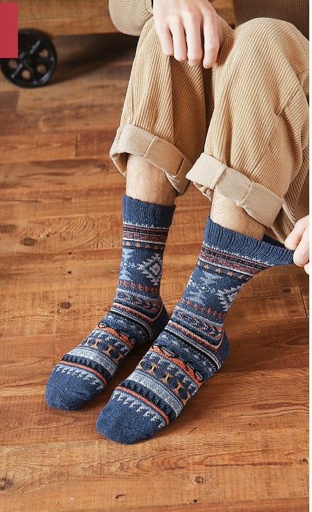 **Men's Autumn/Winter Socks | Mid-Calf Socks, 5-Pair Pack**