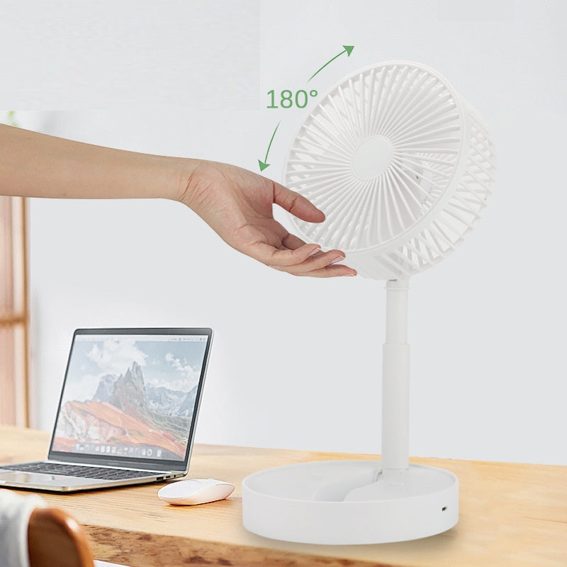 # Multifunctional Folding Telescopic Desktop Fan
