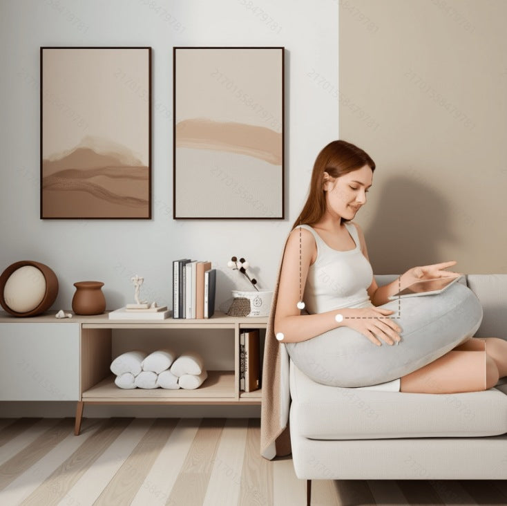 Multifunctional Reading and Gaming Backrest Pillow