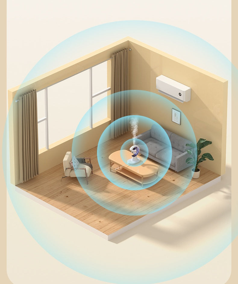 # 3-in-1 Humidifier and Mosquito Repellent Night Light