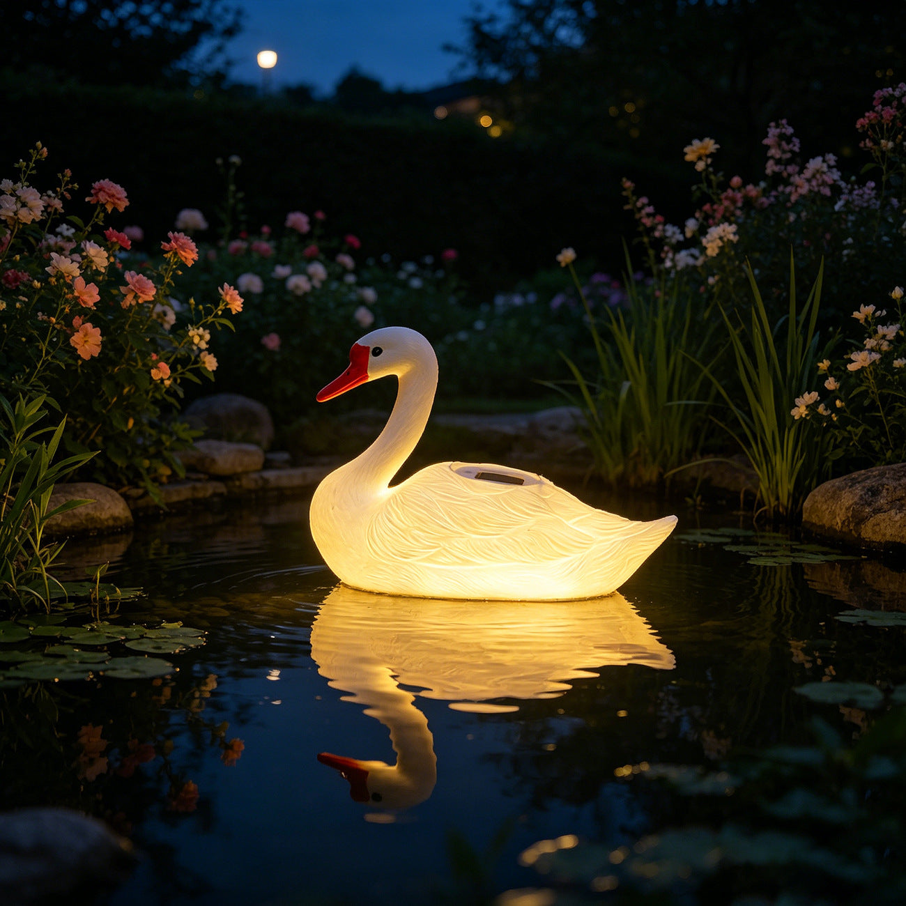 # Solar-Powered Simulation Decorative Ornament