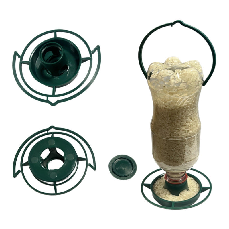 # Hanging Bottle-Neck Bird Feeder