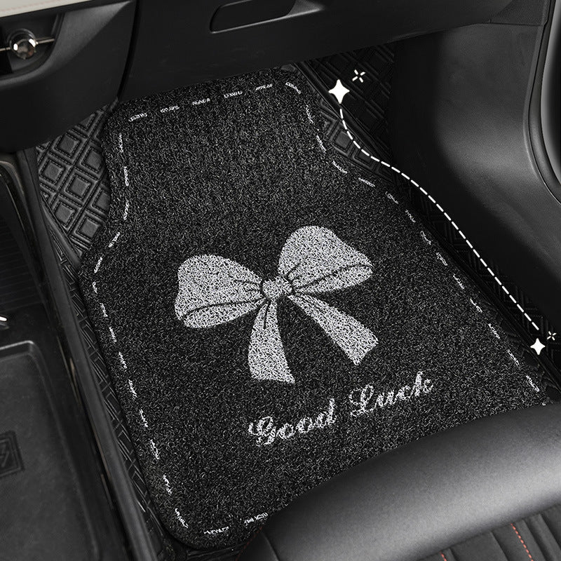 **Cute Universal Car Floor Mats for Women**