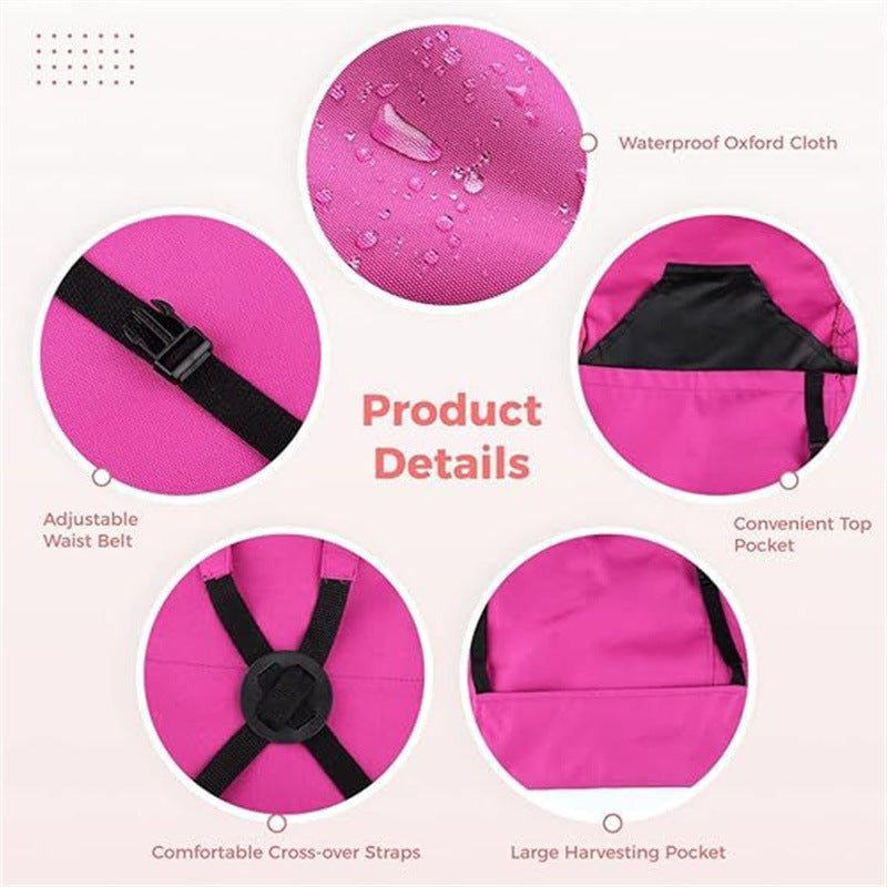 # Multifunctional Outdoor Harvesting Apron