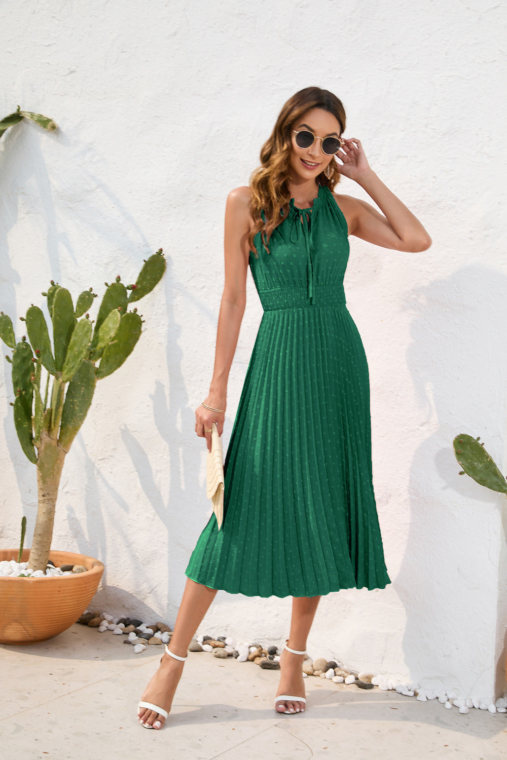 # Sleeveless Vacation Dress