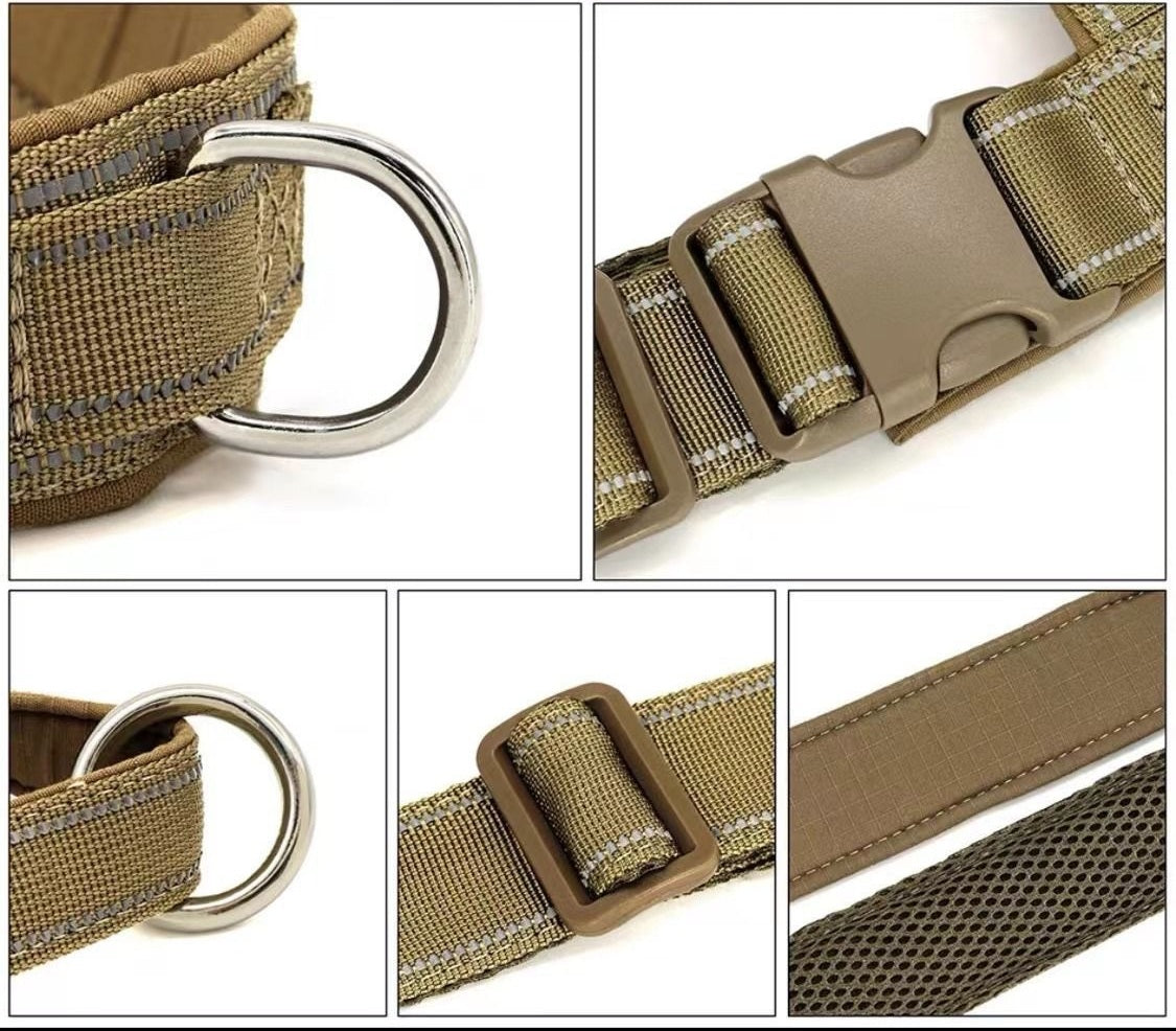 **Upgraded Tactical Dog Harness (Explosion-Proof Dog Collar)**