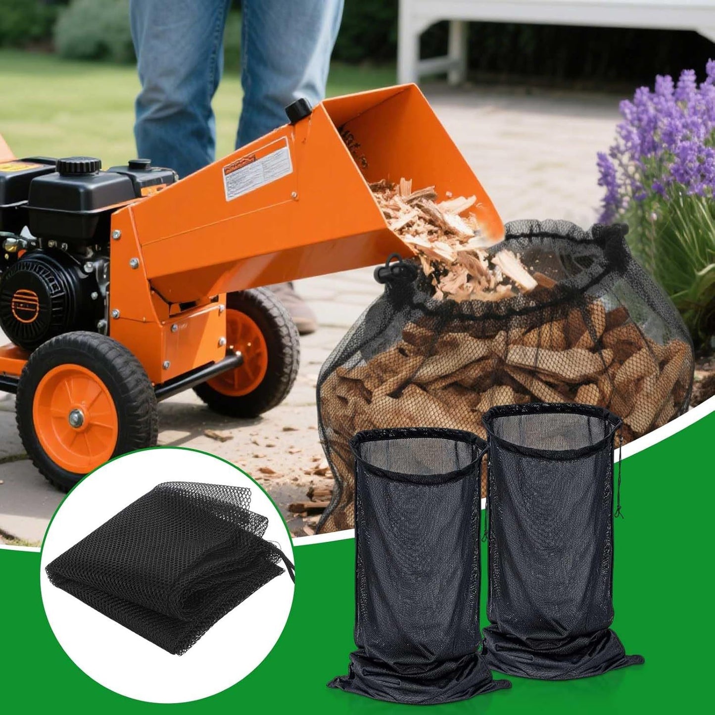 # Universal Wood Chip Collection Bag