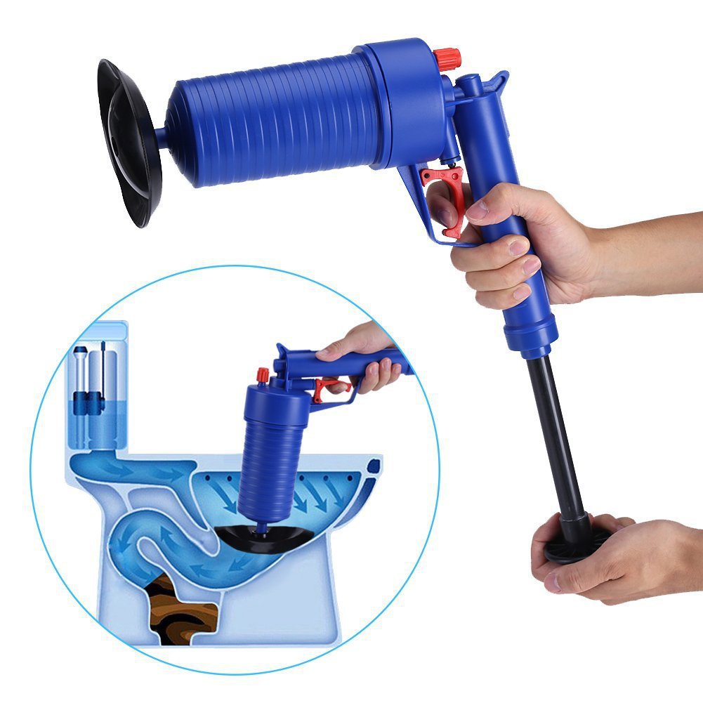 Pneumatic One-Shot Drain Cleaner