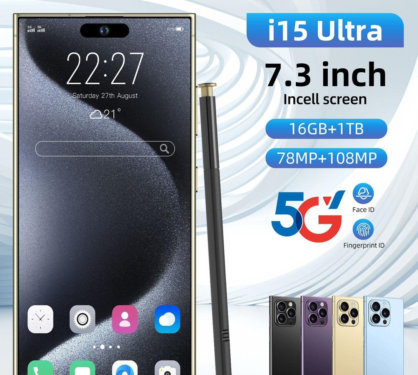 # I15 Ultra Smartphone