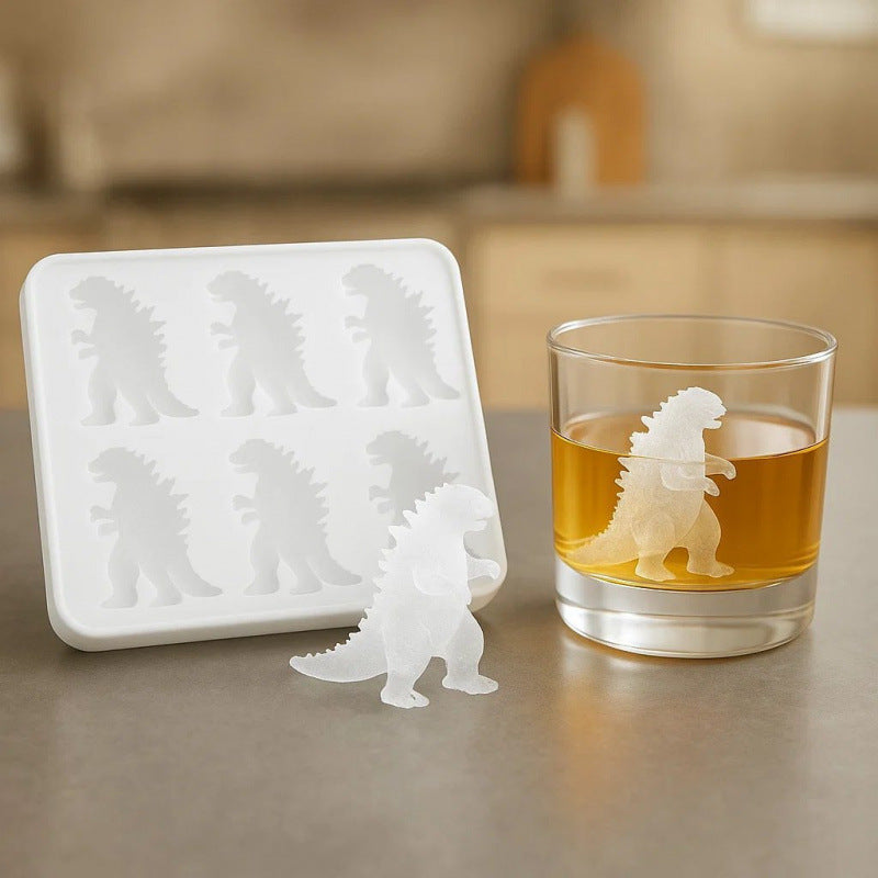 # Monster-Shaped Silicone Ice Cube Tray