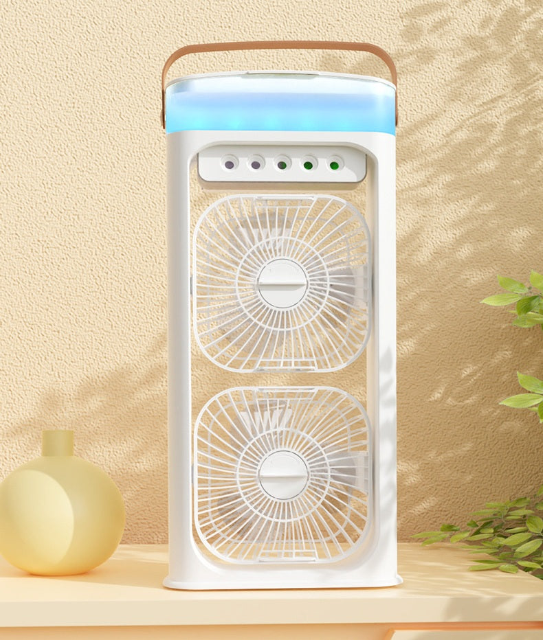 # Dual-Head Spray Water-Cooled Humidifier Fan