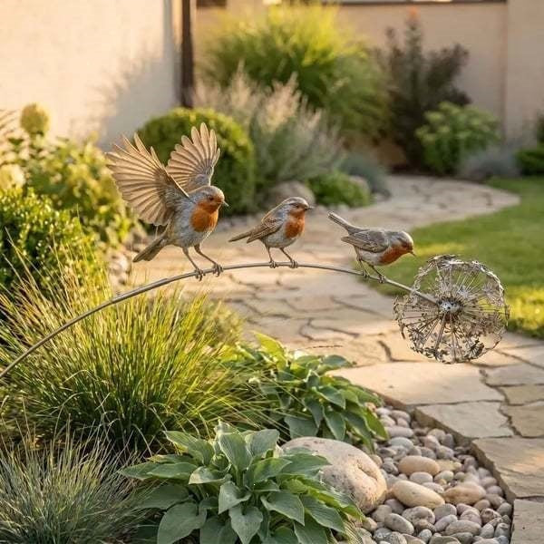 # Bird-Shaped Garden Decor Pedal
