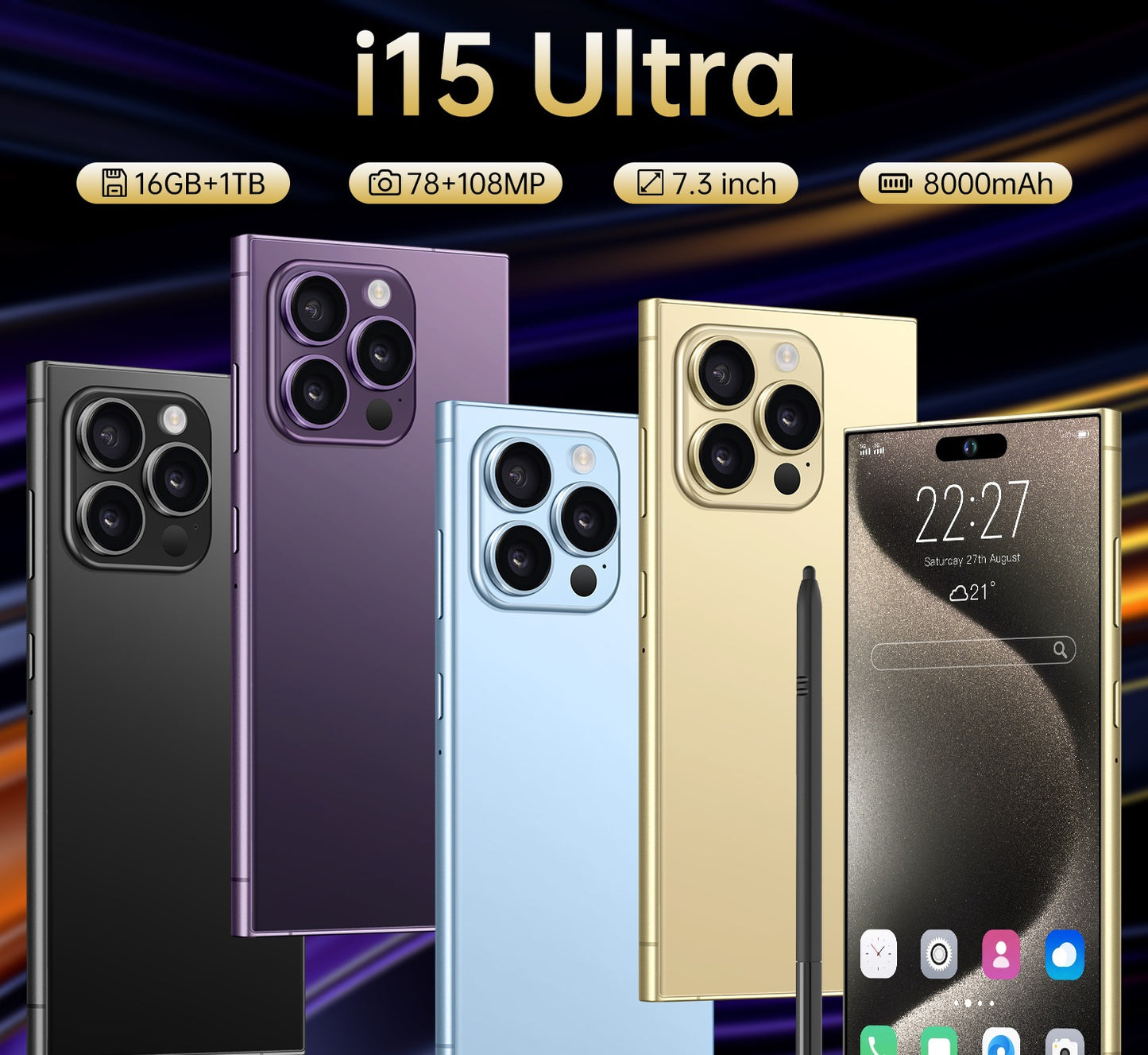 # I15 Ultra Smartphone