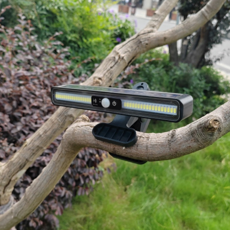 Solar Panel Clip-on Light