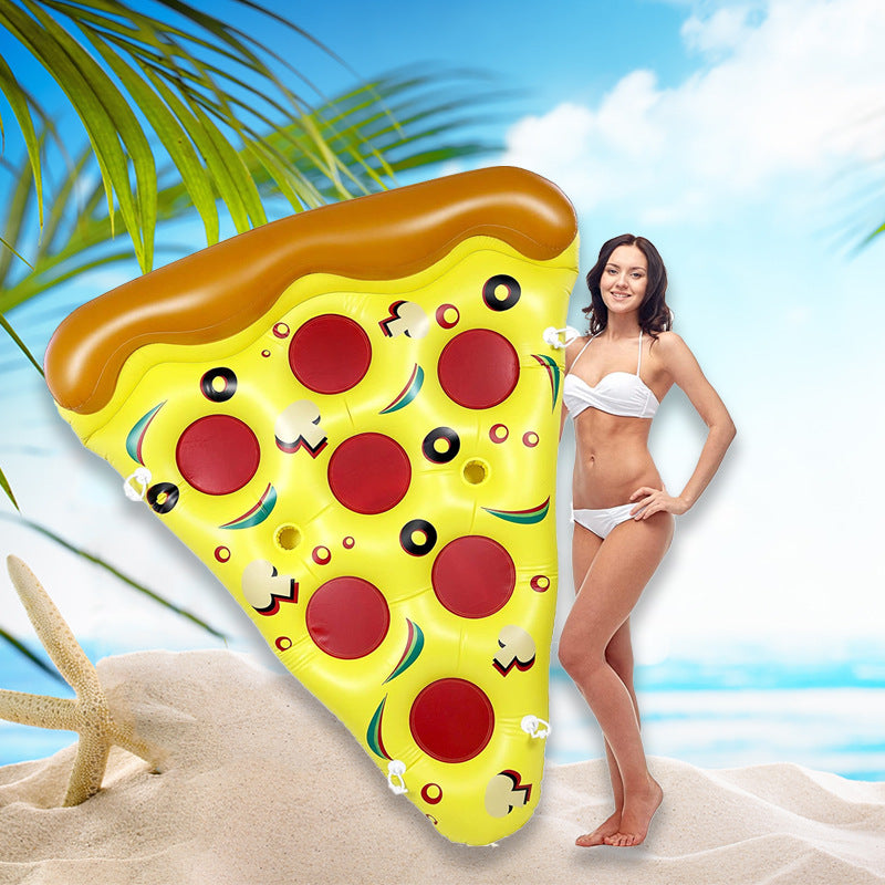 Pizza-Shaped Inflatable Water Floating Chair