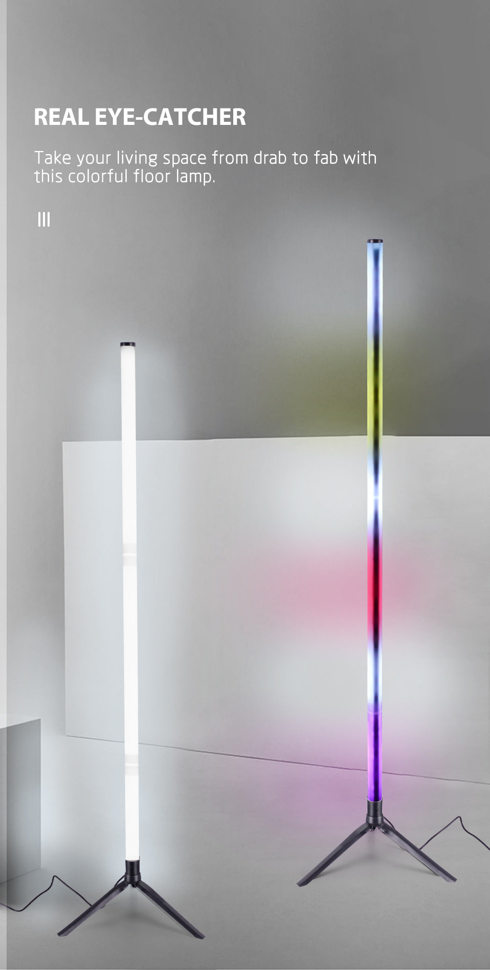 # Remote Control RGB Corner Ambient Light