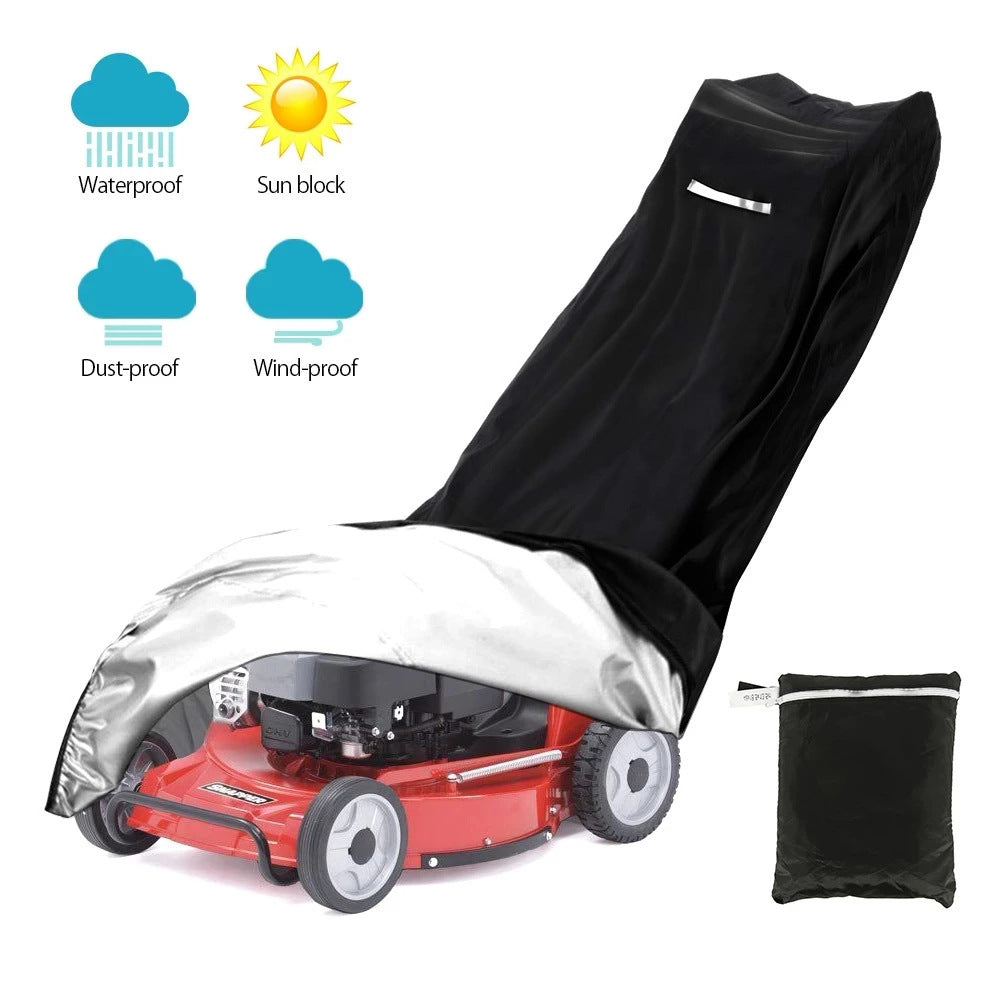 # Lawn Mower Protective Cover with Reflective Strips