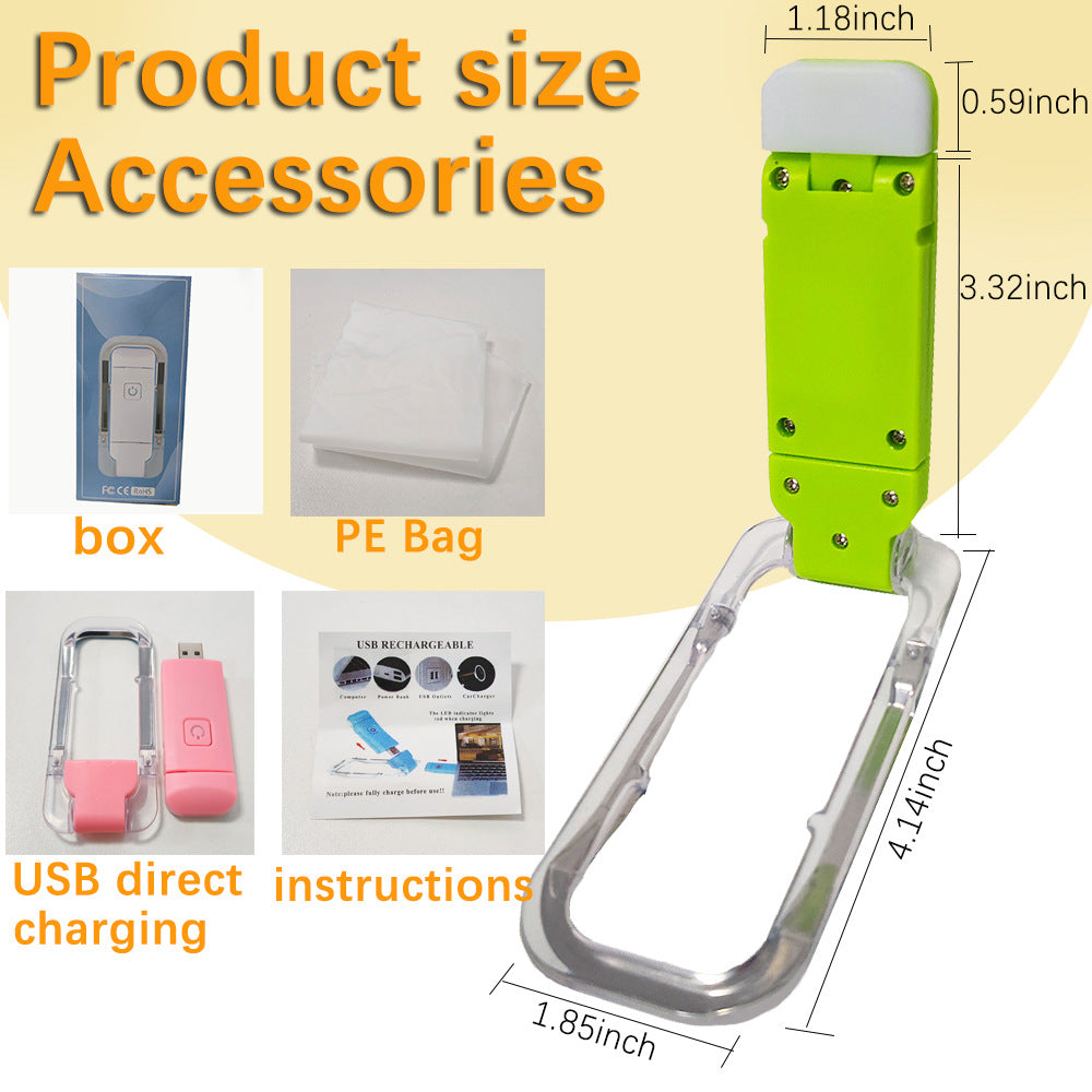 # USB Rechargeable Clip-on Reading Lamp
