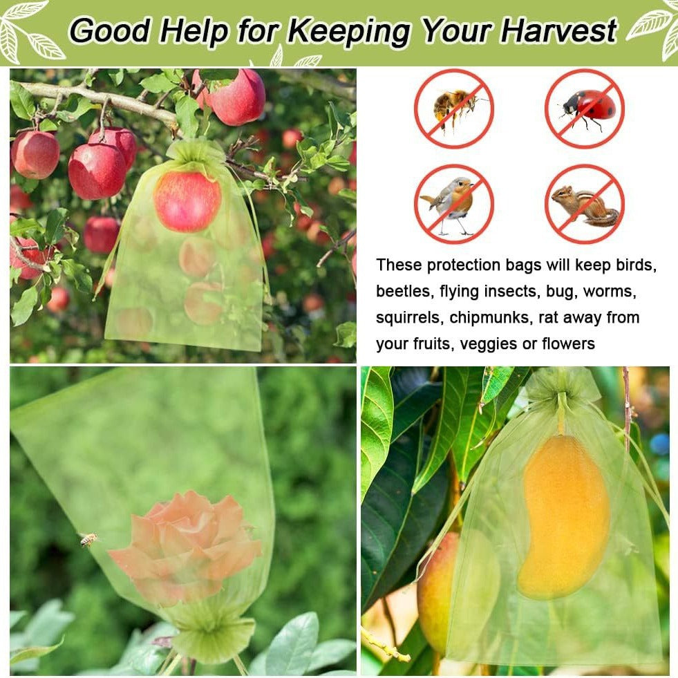 # Organza Fruit Insect Protective Bags 100pcs