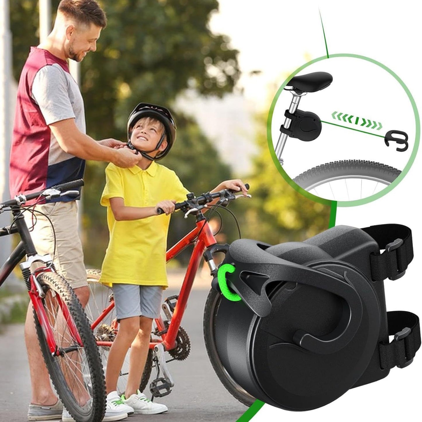 Parent-Child Bicycle Towing Rope