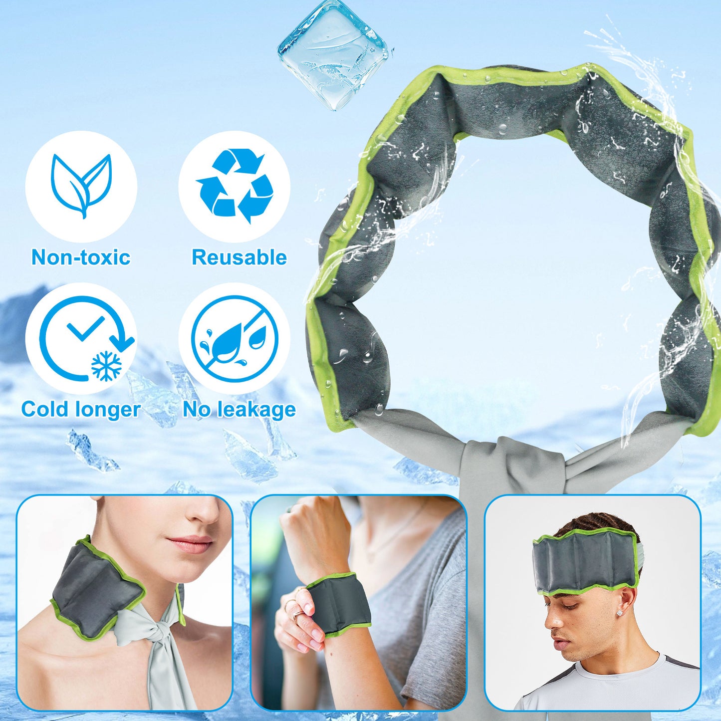 # Outdoor Cooling Scarf/Neck &amp; Shoulder Cooling Towel