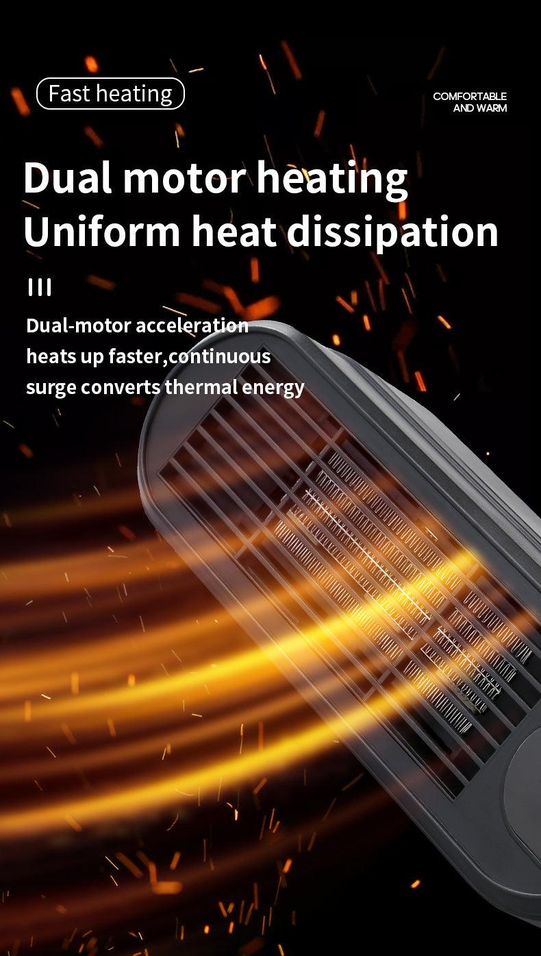 Desktop Heater | Small Home Heater -（UK plug）