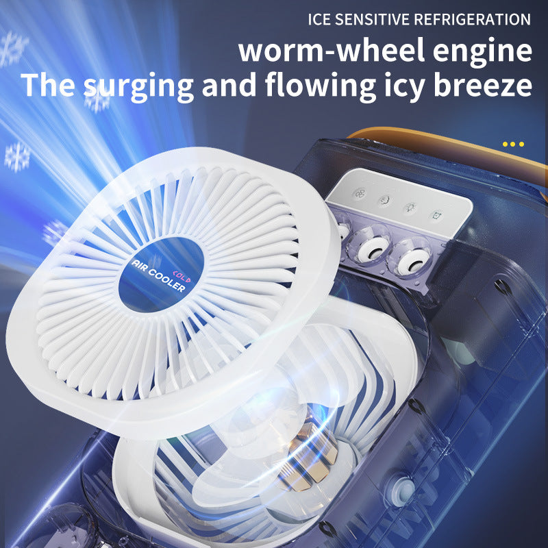 # Three-Hole Spray Desktop Air Cooler