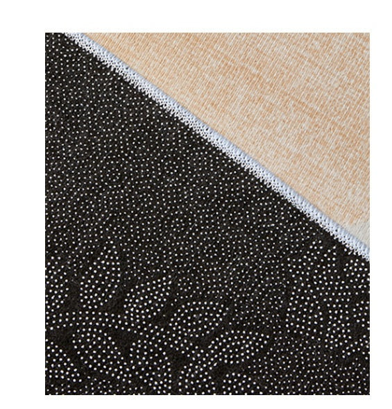# Long Crystal Velvet Bedside Rug