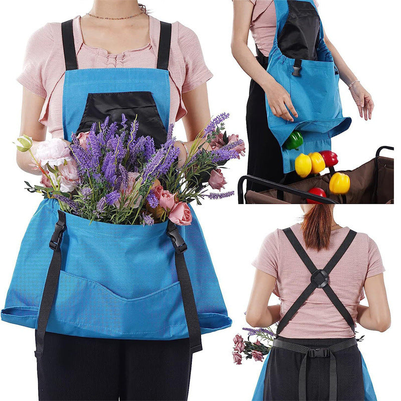 # Multifunctional Outdoor Harvesting Apron