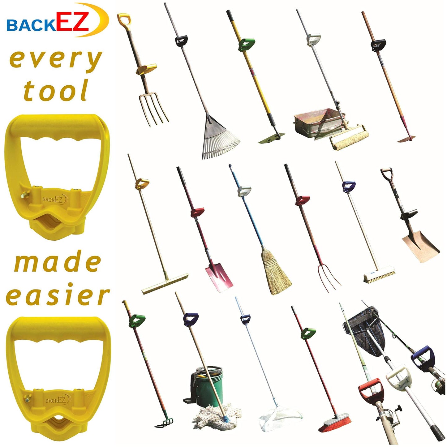 Back-Saving Tool Handle Labor Attachment