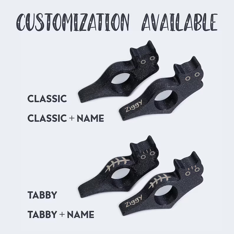 Black Cat Thumb Bookmark Holder