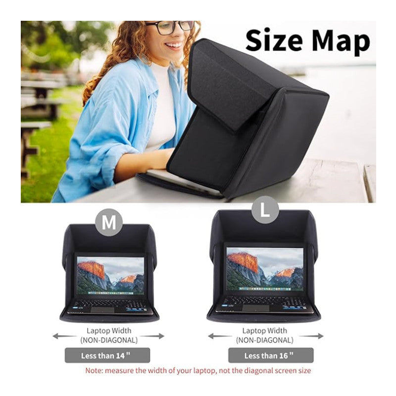 Outdoor Laptop Sunshade