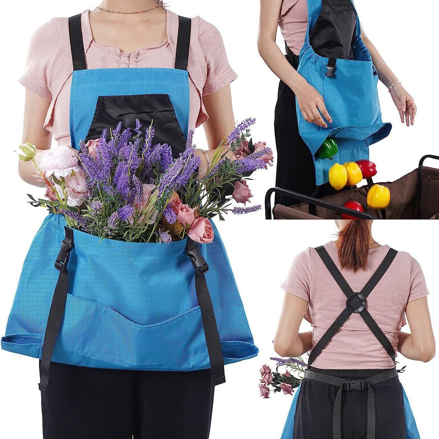 # Multifunctional Outdoor Harvesting Apron
