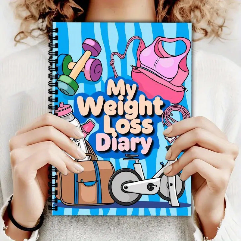 **A5 Weight Loss Diary (104-Page Recorder)**