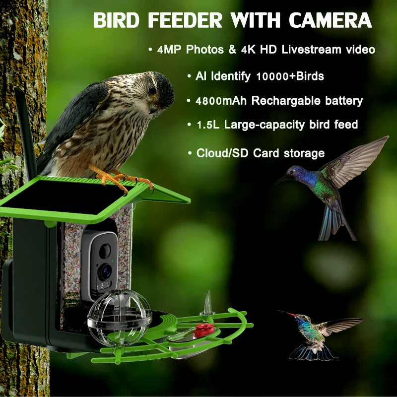 Smart bird feeder