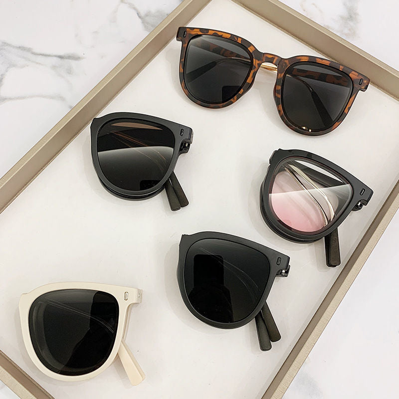 # Women's Folding Sunscreen Sunglasses