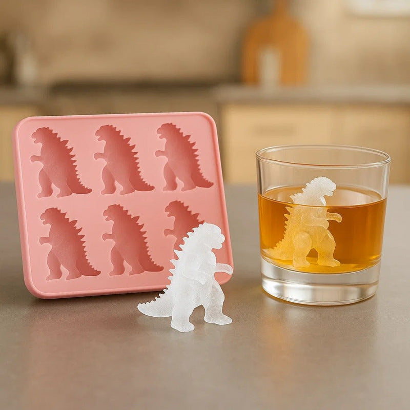 # Monster-Shaped Silicone Ice Cube Tray